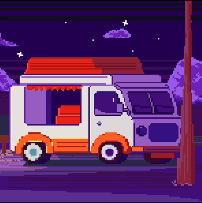 Машина в ночи